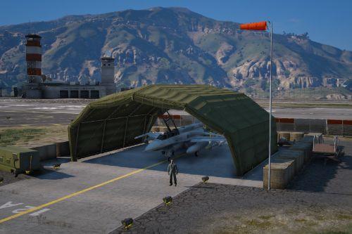 Fort Zancudo Better Hangars
