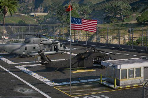 Fort Zancudo Better Heliport [FiveM / SP]