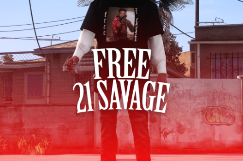 Free 21 Savage Shirt 