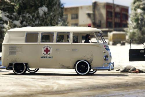 French Retro Ambulance