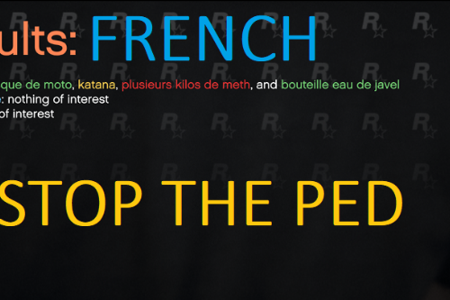 French Stop The Ped