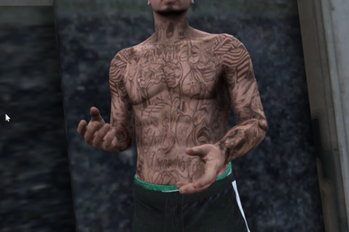 Full Body Tattoo for MP Male 