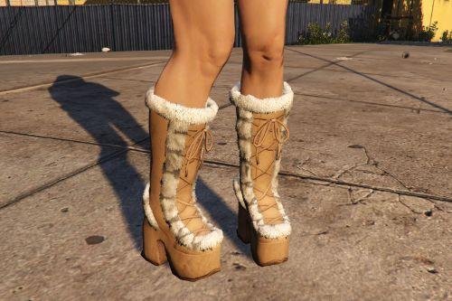 Fur Boots (Camel 311) for MP Female