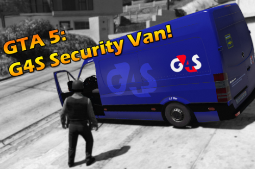 G4S Security Van Texture