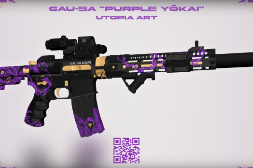 GAU 5A "Purple Yokai" CR | Utopia Art