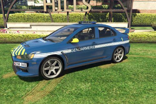 Gendarmerie Mitsubishi Evo X