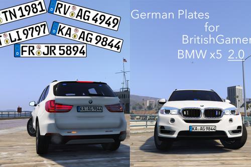 German Plates for 2016 Unmarked BMW X5 Dcca4d thumbnail2.0
