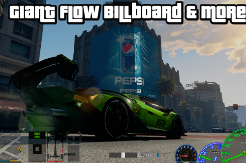 Giant Flow Billboard & More