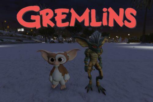Gizmo and Stripe (Gremlins) [Add-on ped]