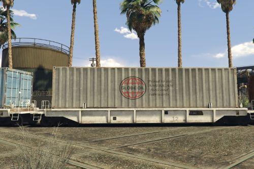Globe Oil Freight Train Container