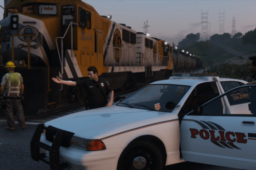 Go-Loco Railroad Police Pack