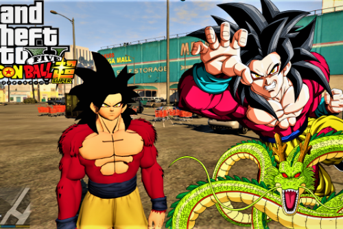 Goku Super Saiyan 4 /SSJ4 Goku From Dragon Ball [Add-On Ped]