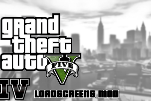 Grand Theft Auto IV Loading Screens + Startup Movie + Loading sound