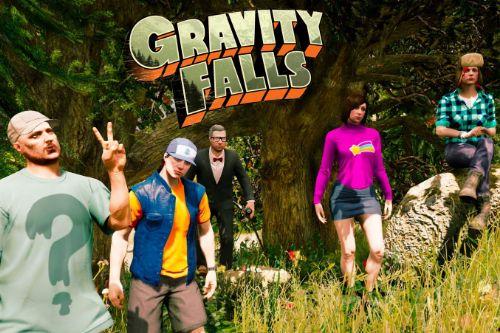 Gravity Falls Characters Retexture Pack