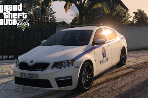 Greek Police 2014 Police Škoda Octavia VRS