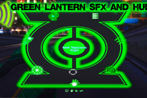 Green Lantern Sound Effects and HUD