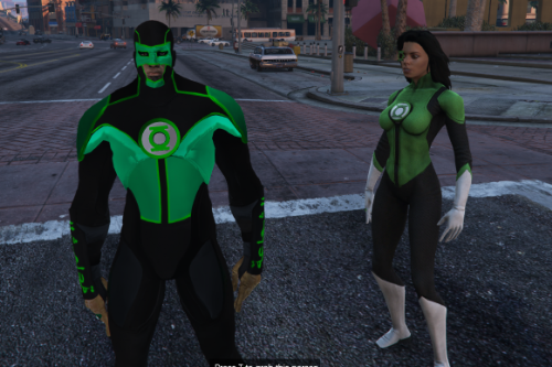 Green Lanterns: Simon Baz & Jessica Cruz