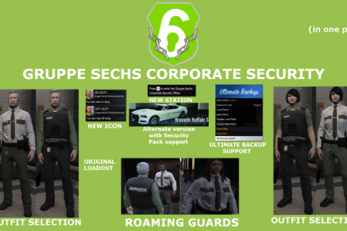 Gruppe Sechs Corporate Security [AGENCY] [LSPDFR 4.1]