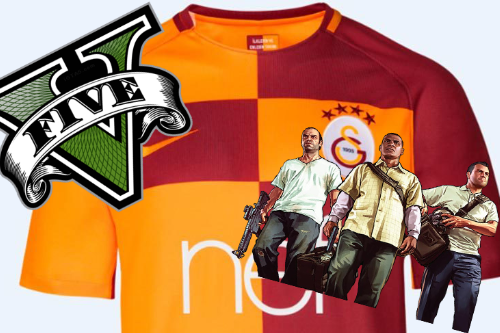 GTA 5 Galatasaray Forması(Jersey)