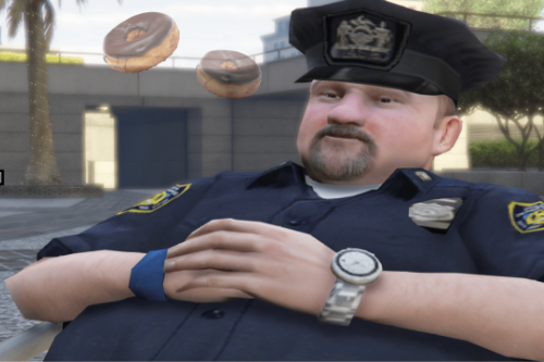 GTA IV Fat Cop [Addon-Ped]