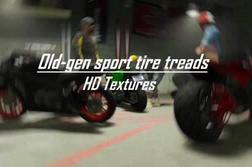 GTA IV/Old-gen sports tire treads (HD)