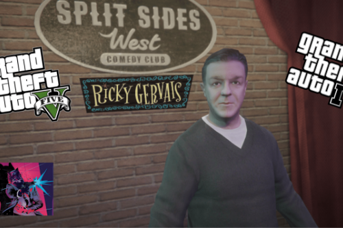 GTA IV Ricky Gervais [Add-On Ped]