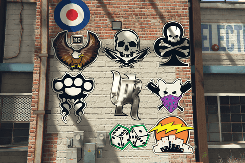 GTA Online Clubhouse Graffiti For Decal5 071169 screenshot 1