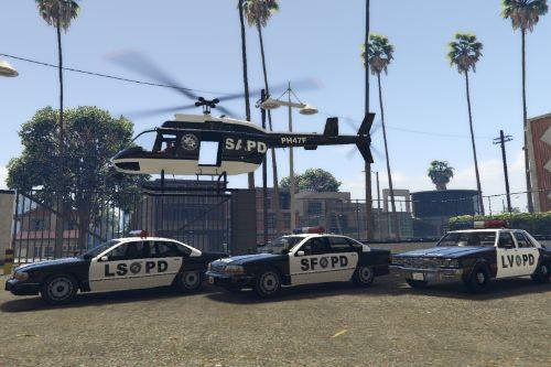 GTA San Andreas Police Liveries Pack