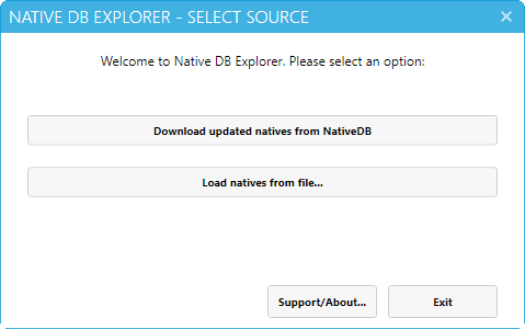 GTA V NativeDB Explorer