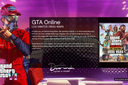 GTA VI Loading Screen Ft GTA Online