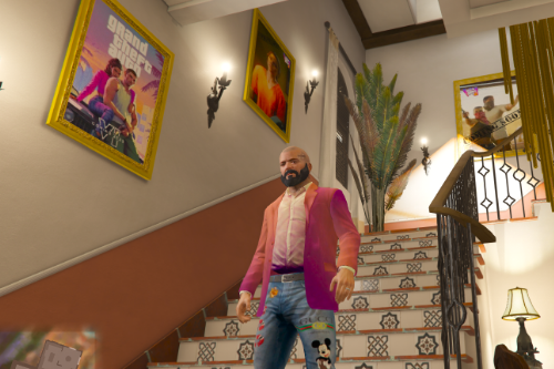 GTA VI Posters in Michael's House 