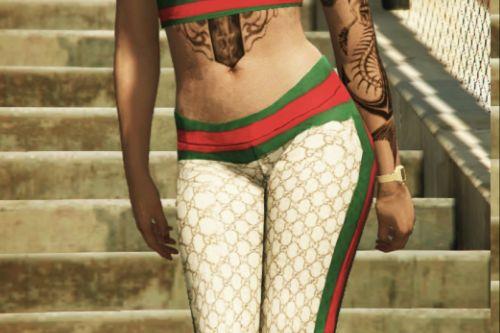 Gucci Outfit for MP FEMALE (Top&Bottom)