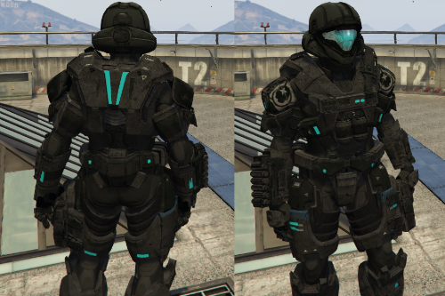 Halo 5 ODST Custom Body [Add-On Ped]