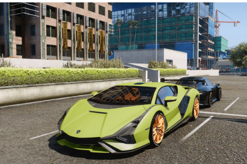 Custom Handling for 2020 Lamborghini Sian