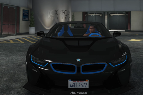 handling for BMW I8 Liberty Walk Roadster