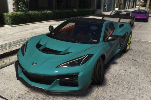 Handling for RevWorks`s Chevrolet Corvette C8 ZR1 2025