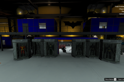 Hangar batcave [Menyoo] 