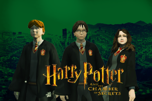 Harry Potter 2nd Year protagonists [Add-On Ped] 