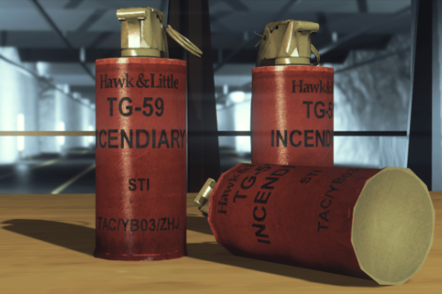 Hawk & Little Incendiary Grenade [Add-On | Animated | Lore-Friendly]