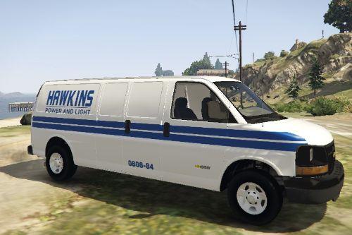 Hawkins Van | Stranger Things [Progressive Van Paint Job] 