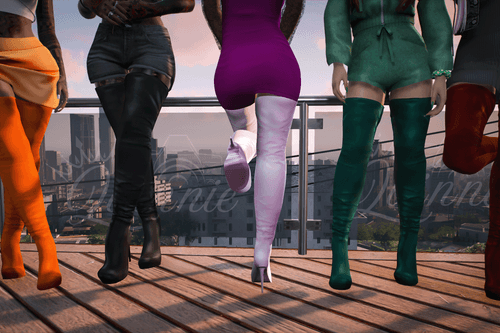 heeled boots mp female