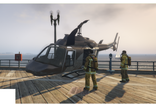 Helicopter Crash On Del Perro Pier