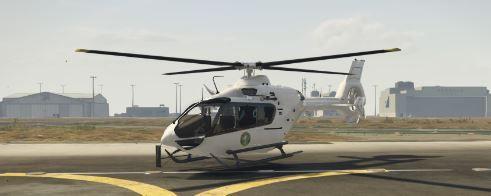 Hélicoptère Gendarmerie Vaudoise blanc SUISSE/SWISS