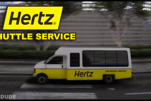 Hertz Bruth Airport Shuttle Bus