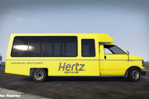Hertz Car Rental Shuttle Bus [Realism]