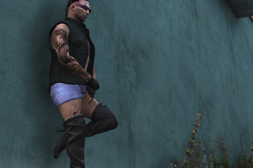 High Heels with Skirt for MP Male