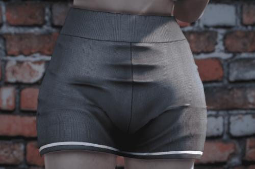 High Waisted Shorts for MP Female