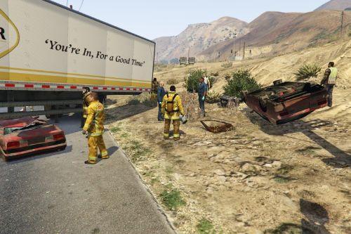 Highway Crash Scenario Mod