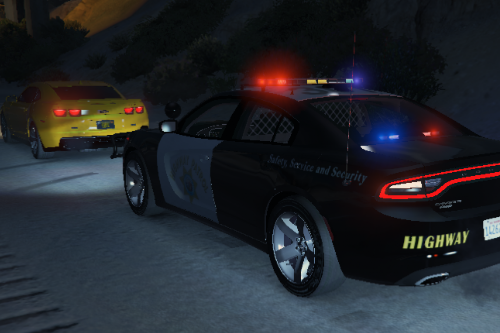 Highway Patrol Skin For Dodge Charger 2015