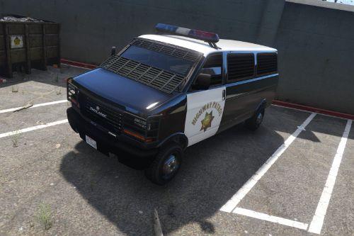 Highway Patrol Paintjob for nicks0112's Mapped Police Transporter 